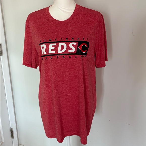 Cincinnati Reds MLB baseball red short sleeve tee size L - Picture 1 of 5
